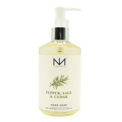 Niven Morgan Pepper Sage and Cedar Hand Soap 11fl.oz. 325ml.