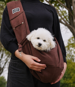 Breathable Mesh Shoulder Bag for Pets