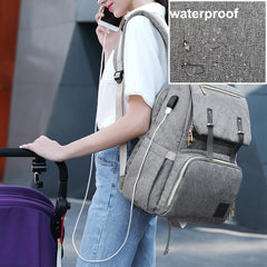 Large Capacity Mommy Diaper Bag for Nursing and Maternity