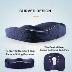 Dual-Purpose Cushion for Office and Car Use