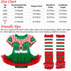 Christmas Dress Socks Set for Babies