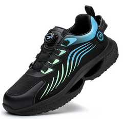 Durable Work Shoes for Men with Laces (One Pair)