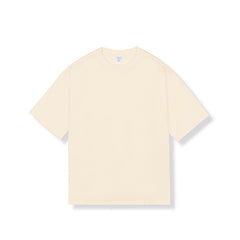 280G Cotton Loose Fit Crew Neck T-Shirt for Men