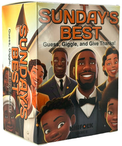Kinfolk Sunday’s Best : The Christian Taboo Style Game - Perfect for a Bible Study Church Groups & Family Nights - Bible Trivia Game Thats Engaging & Wholesome Fun Bible Games for Adults and Family!
