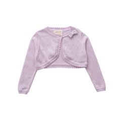 Bow Knot Children's Summer Knitted Cardigan (1-3 Years)