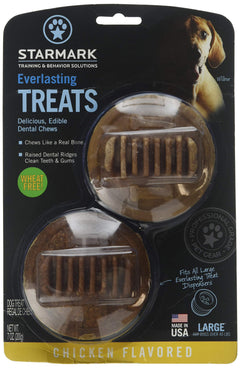 (4 Pack) Everlasting Large Chicken Treats Made in The USA