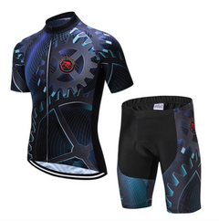 Short Sleeve Cycling Suit Set for Biking