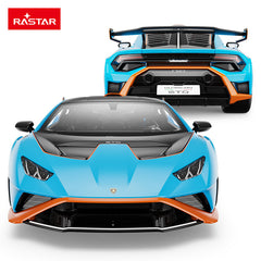 Lamborghini STO Diecast Model Car with Display Stand