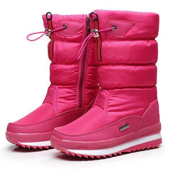 Winter Waterproof Thick Anti-Ski Boots