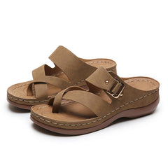 European American Women's Summer Car Sewing Sandals