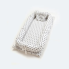Portable All-Cotton Folding Bionic Baby Bed