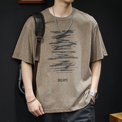 Men's Retro Short Sleeve T-Shirt - Heavyweight Summer 2022