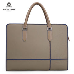 Leather Briefcase and Crossbody Men's Bag