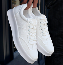 Men's Sneakers - Classic White Shoes